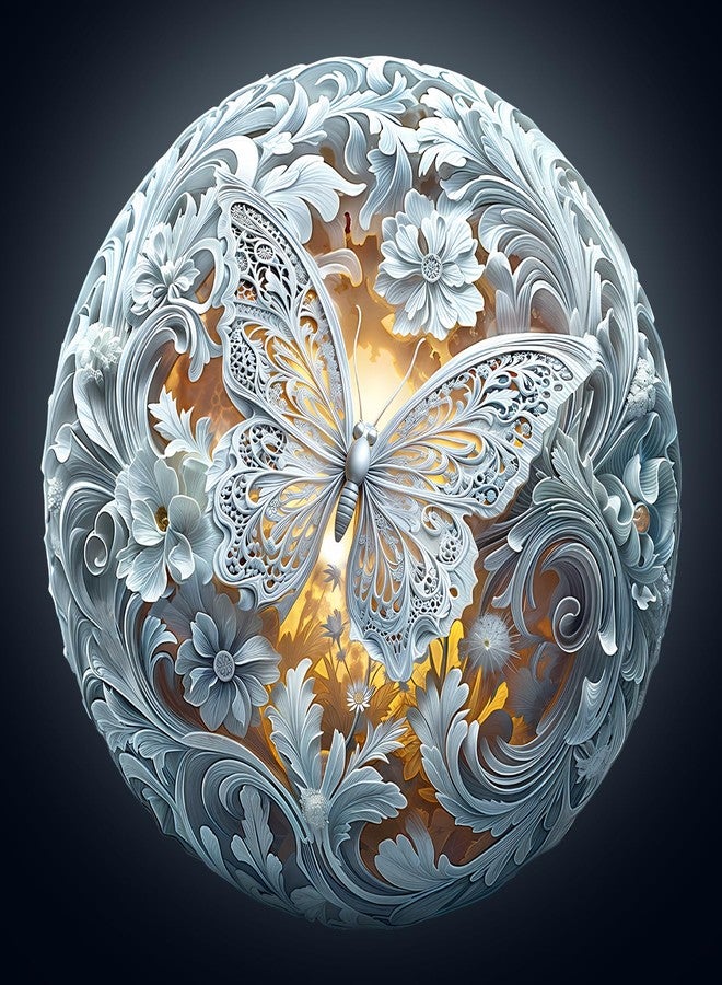 WOODBESTS Wooden Puzzles for Adults (100 Piece, S, 8.5 * 8.5in) Celestial Wings Wood Puzzle Adult, Unique Wooden Animal Jigsaw Puzzles, Family Game and Birthday Gifts for Friend - Image 1